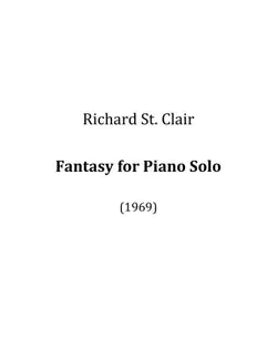 دانلود کتاب Clair Richard. Fantasy for Piano Solo