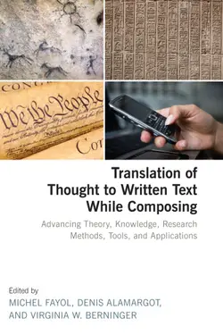 دانلود کتاب Translation of thought to written text while composing : advancing theory, knowledge, research methods, tools, and applications 2012