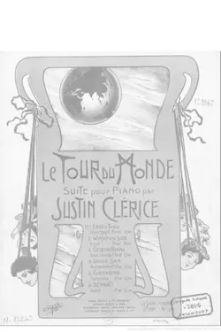 دانلود کتاب Le tour du monde. Suite pour piano