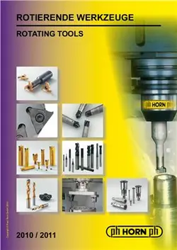 دانلود کتاب HORN - Katalog ROTIERENDE WERKZEUGE (ROTATING TOOLS)