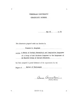 دانلود کتاب A Study of Certain Perceptual and Imaginative Responses of a Group of Art Students Compared to the Responses of an Equated Group of Non-Art Students