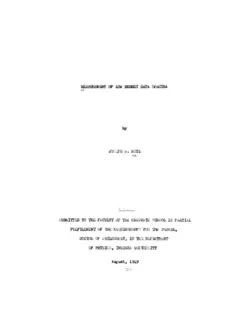 دانلود کتاب Measurement of low energy beta-spectra