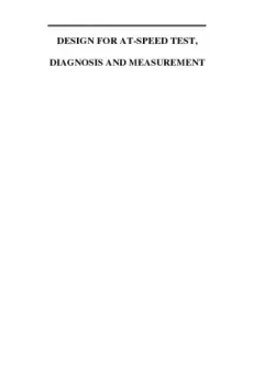 دانلود کتاب Design for AT-Speed Test, Diagnosis and Measurement ویرایش 1