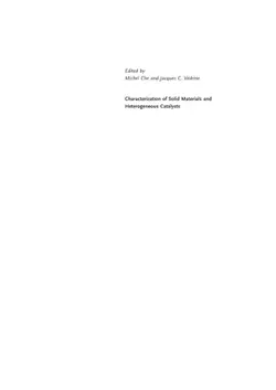 دانلود کتاب Characterization of Solid Materials and Heterogeneous Catalysts: From Structure to Surface Reactivity, Volume 1&2 2012