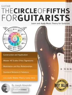 دانلود کتاب Guitar: The Circle of Fifths for Guitarists: Learn and Apply Music Theory for Guitarists 2016
