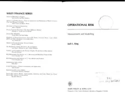 دانلود کتاب Operational Risk: Measurement and Modelling ویرایش 1