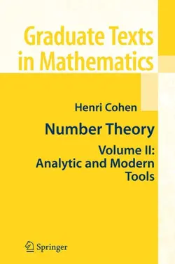 دانلود کتاب Number theory vol.2. Analytic and modern tools 2007