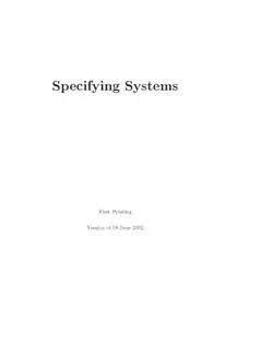 دانلود کتاب Specifying Systems: The TLA+ Language and Tools for Hardware and Software Engineering ویرایش 1