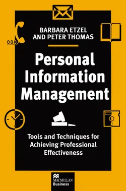 دانلود کتاب Personal Information Management: Tools and Techniques for Achieving Professional Effectiveness 1996