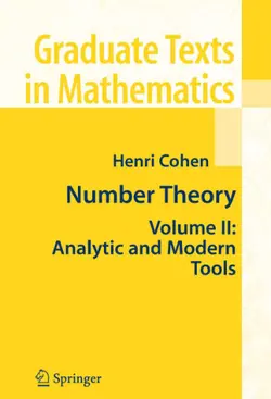 دانلود کتاب Number Theory: Volume II: Analytic and Modern Tools ویرایش 1