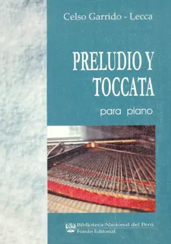 دانلود کتاب Preludio y toccata para piano (Prelude and toccata for piano) (Music Score) 2000