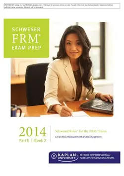 دانلود کتاب FRM Part II Book 2: Credit risk Measurement and management (2014 SchweserNotes)