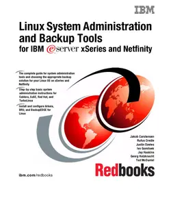 دانلود کتاب Linux System Administration and Backup Tools for IBM Elogo Server Xseries and Netfinity ویرایش 1
