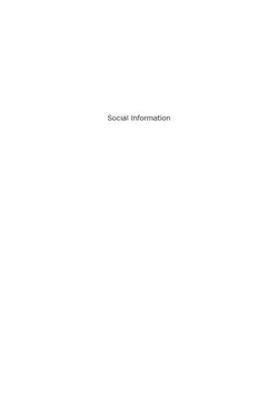 دانلود کتاب Social Information. Gaining Competitive and Business Advantage Using Social Media Tools ویرایش 1