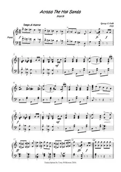 دانلود کتاب Piano Music. 58 Scores (rags, marches, one or two-steps, novelettes, mood pieces and waltzes)