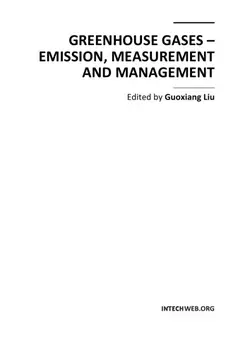 دانلود کتاب Greenhouse gases : emission, measurement, and management 2012