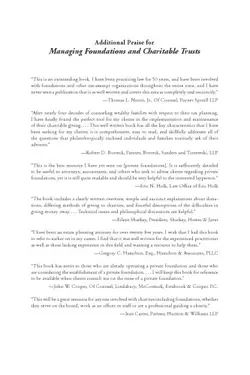 دانلود کتاب Managing Foundations and Charitable Trusts: Essential Knowledge, Tools, and Techniques for Donors and Advisors 2011
