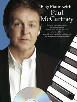 دانلود کتاب Play Piano With Paul McCartney-Authentic Piano transciptions-Music Book plus CD 2006