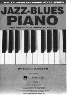 دانلود کتاب Jazz-Blues Piano: The Complete Guide with CD! Hal Leonard Keyboard Style Series 2006