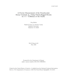 دانلود کتاب Precise Measurement of the Pseudoscalar Decay Constant 2006