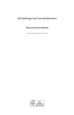 دانلود کتاب Soil hydrology, land use and agriculture : measurement and modelling 2011