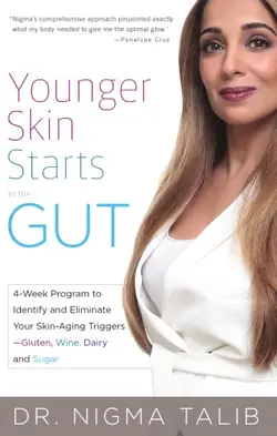 دانلود کتاب Younger skin starts in the gut: 4-week program to identify and eliminate your skin-aging triggers--gluten, wine, dairy, and sugar 2016