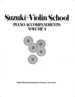 دانلود کتاب Suzuki Violin Method. Vol 04 - Piano Accompaniment