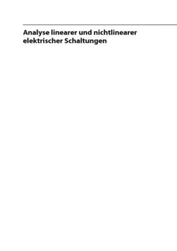 دانلود کتاب Analyse linearer und nichtlinearer elektrischer Schaltungen: Ein Kompendium ویرایش 1