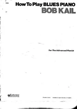 دانلود کتاب How To Play Blues Piano