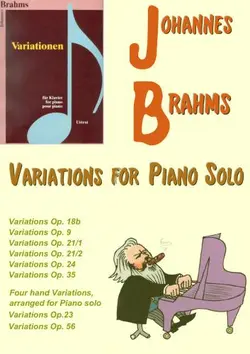 دانلود کتاب Complete Variations for Piano Solo + 4 Hand variations, arranged for piano solo