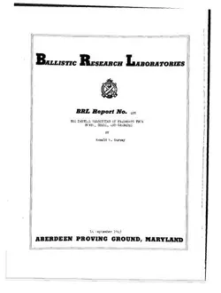 دانلود کتاب The initial velocities of fragments from bombs, shell, and grenades