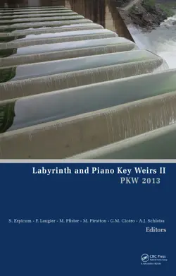 دانلود کتاب Labyrinth and Piano Key Weirs II ویرایش 1