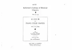 دانلود کتاب Album for Piano Four Hands