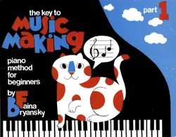 دانلود کتاب The Key To Music Making, Part 1: Piano Method For Beginners: For Ages Five And Up 1988