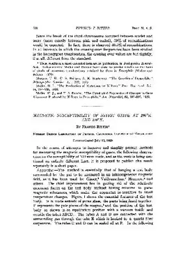 دانلود کتاب Magnetic Susceptibility of Nitric Oxide at 296grad K and 216grad K 1929