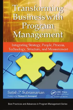دانلود کتاب Transforming Business with Program Management: Integrating Strategy, People, Process, Technology, Structure, and Measurement 2015