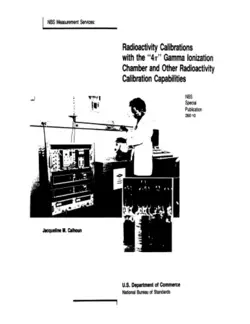 دانلود کتاب NBS Measurement Services: Radioactivity Calibration with the 