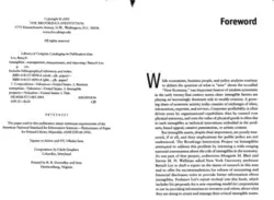 دانلود کتاب Intangibles: Management, Measurement, and Reporting 2001