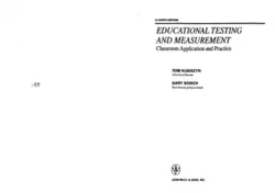 دانلود کتاب Educational Testing and Measurement: Classroom Application and Practice (Seventh Edition) 7th