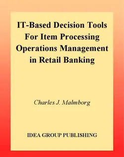 دانلود کتاب It-Based Decision Tools for Item Processing Operations Management in Retail Banking