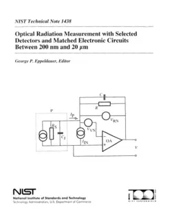 دانلود کتاب Optical Radiation Measurement with Selected Detectors and Matched Electronic Circuits Between 200 nm and 20 μm 2001