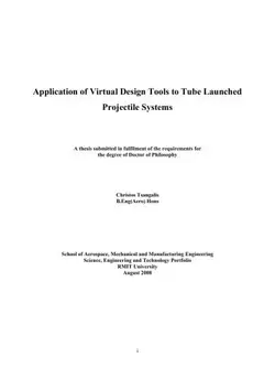 دانلود کتاب Application of virtual design tools to tube launched projectile systems