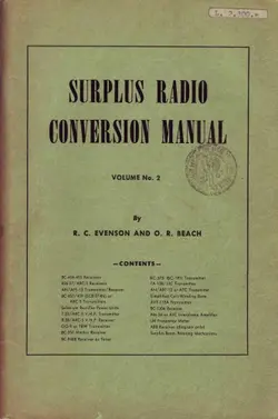دانلود کتاب Surplus radio conversion manual 2nd ed