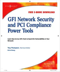 دانلود کتاب GFI Network Security and PCI Compliance Power Tools 1st