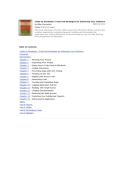 دانلود کتاب Coder to developer: tools and strategies for delivering your software ویرایش 1