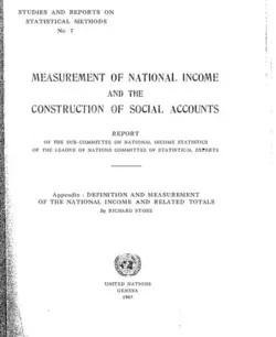 دانلود کتاب Measurement of National Income and the Construction of Social Accounts 1947