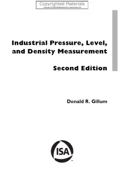 دانلود کتاب Industrial Pressure, Level, and Density Measurement 2nd Edition