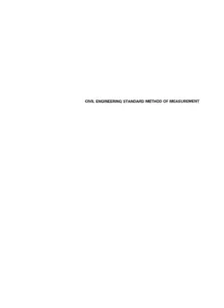 دانلود کتاب CESMM3 : civil engineering standard method of measurement 3rd