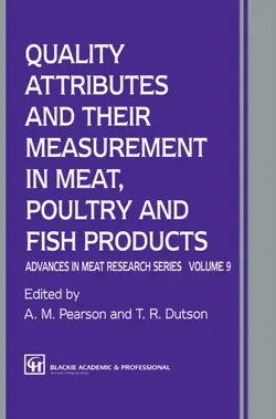 دانلود کتاب Quality Attributes and their Measurement in Meat, Poultry and Fish Products ویرایش 1