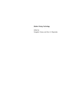 دانلود کتاب Modern Drying Technology: Computational Tools at Different Scales, Volume 1